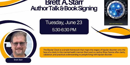 Author Talk with Brett A. Starr