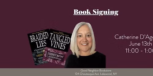 Book Signing: Catherine D'Agostino