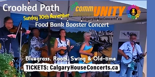 Crooked Path Live in the Community November 30th