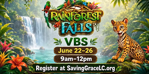 VBS (Vacation Bible School): Rainforest Falls