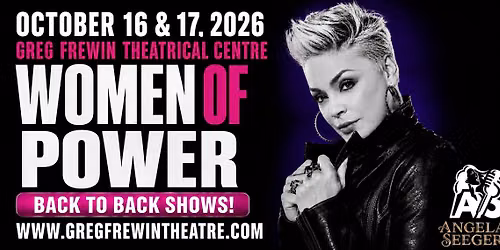 Women Of Power - A Music Tribute by Angela Seeger - October 16th & 17th