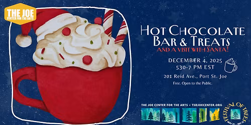 Hot Chocolate Bar, Treats & a Visit with Santa