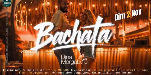 \u2728BACHATA au DINA MORGABINE H\u00f4tel St-Gilles\ud83d\udc83\ud83d\udd7a\u2728