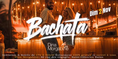 \u2728BACHATA au DINA MORGABINE H\u00f4tel \ud83d\udc83\ud83d\udd7a\u2728