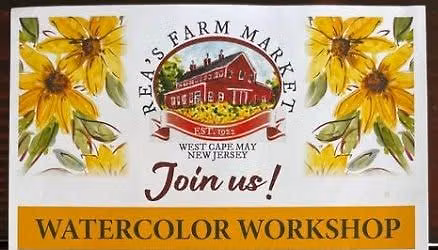 Watercolor Workshop - Pixie Yates - Sunday Summer Sunflowers