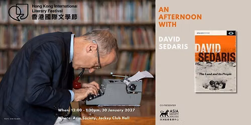 An Afternoon with David Sedaris | HKILF Literary Event