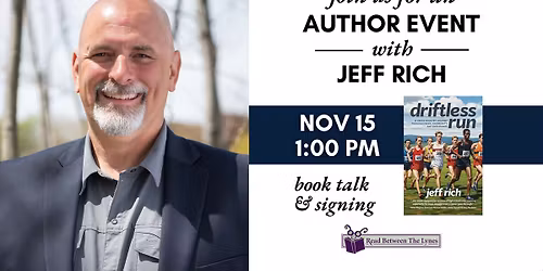 Event featuring Jeff Rich, author of Driftless Run