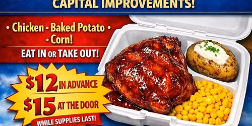 \ud83d\udd25 Chicken BBQ Benefit \u2022 July 25 Half chicken, baked potato, corn \u2014 all supporting Voiture 269\u2019s C