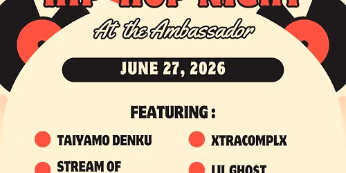 HIP-HOP NIGHT AT AMBASSADOR