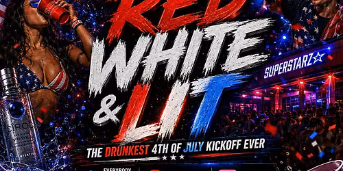 Friday July 3rd the 4th of July Kickoff Text 704-674-2207 for tables