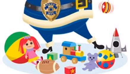 IT IS ALMOST TIME FOR BLUE SANTA TO COME TO TOWN! DONATIONS OF NEW STUFFED ANIMALS