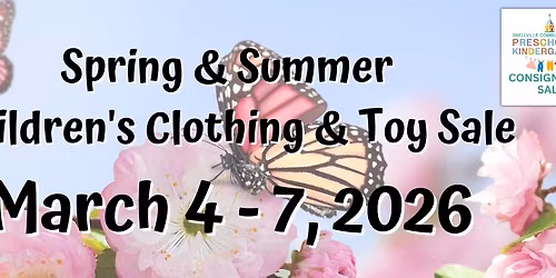 Spring\/Summer Children's Consignment Sale