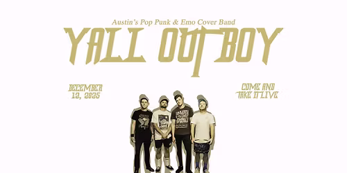 Y'all Out Boy - Austin's Pop Punk & Emo Cover Band