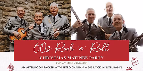 60s Rock \u2019n\u2019 Roll Christmas Matin\u00e9e Party at Holland Hall