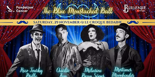 The Blue Moustached Ball