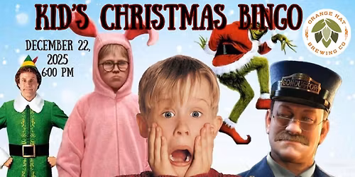 Kids Christmas Bingo at Orange Hat West