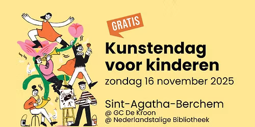 Kunstendag voor Kinderen 2025 @ Sint-Agatha-Berchem