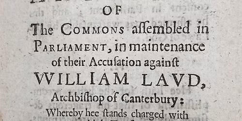 In-Person Only: Collections Focus -  From Parliamentary Crisis to Civil War