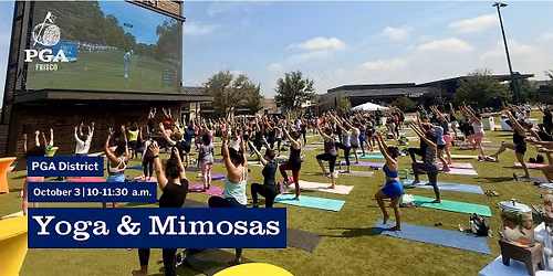 Yoga & Mimosas at PGA Frisco