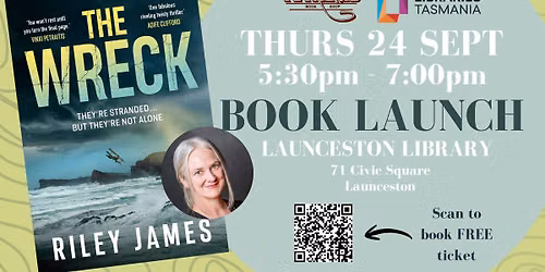 BOOK LAUNCH - The Wreck by Riley James