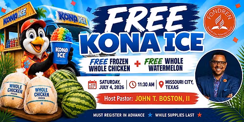 Free Kona Ice & Grocery Giveaway