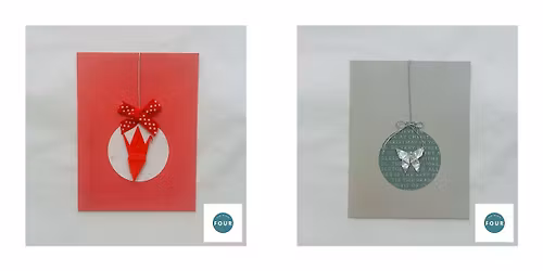 Origami cards & creative art workshop $25 per person