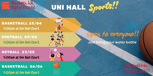 Uni Hall Sports\u00a6 Neuadd y Brifysgol Chwaraeon