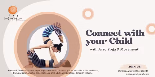 Parent & Child Acroyoga & Movement term FOUR