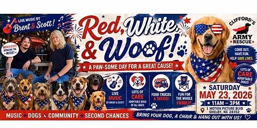 Red, White & Woof