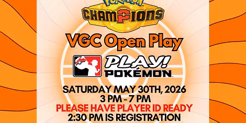 Pokemon VGC Open Play @Collector's Den 