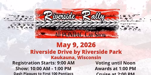 Riverside Rally Car Show - Kaukauna, WI