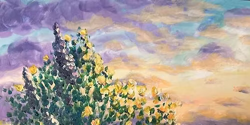 Paint and Sip Event: Monet Inspired Wildflowers