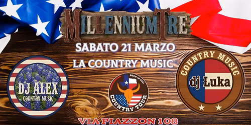 Millennium Country 2026 - sabato 21 Marzo
