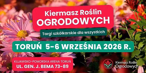 Jesienny kiermasz kwiat\u00f3w i ro\u015blin ogrodowych \u2013 Toru\u0144 2026