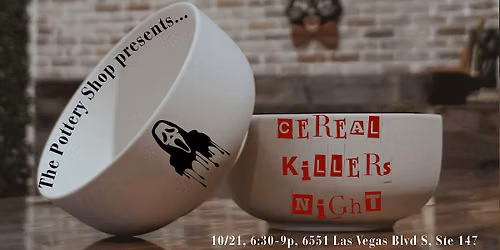 Cereal Killers Night at The Pottery Shop (Town Square)