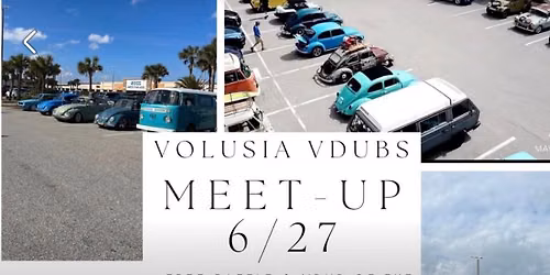 Cruise to Volusia VDubs monthly meetup on June 27