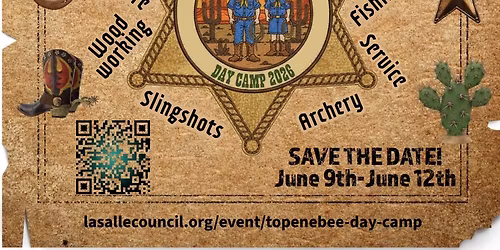 Western Round Up - Cub Scout Day Camp @ Camp ToPeNeBee