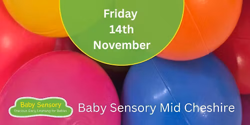 Baby Sensory starts in Runcorn!