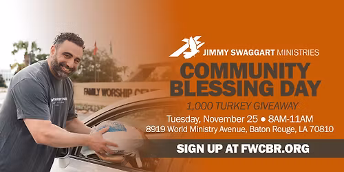 Community Blessing Day: 1,000 Turkey Giveaway