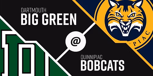 Dartmouth Big Green at Quinnipiac Bobcats Mens Hockey at M&T Bank Arena