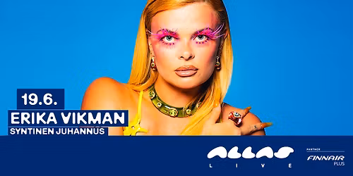 19.6. Syntinen Juhannus: Erika Vikman | Allas Live