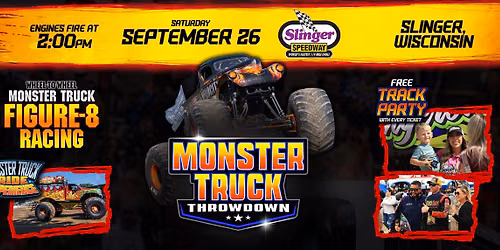 Monster Truck Throwdown - Slinger, WI 2026