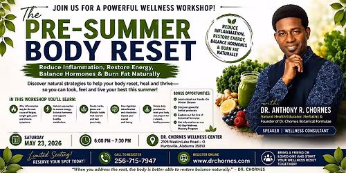 \u201cThe Pre-Summer Body Reset: Reduce Inflammation, Restore Energy & Burn Fat