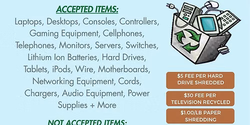 E-Waste Recycling & Data Destruction
