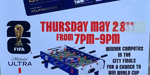 World Cup 2026 Foosball Challenge 