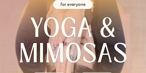 Yoga and Mimosas @ The Deck