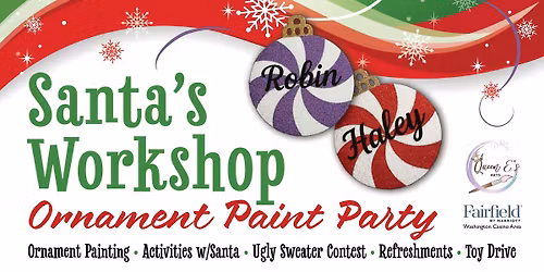 Santa's Workshop: Ornament Paint Party