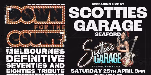 Down For The Count rocks Scottie's Garage