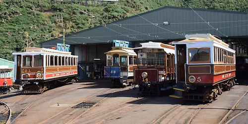 Guided Tour of the Manx Electric Railway's Derby Castle Sheds & Workshop