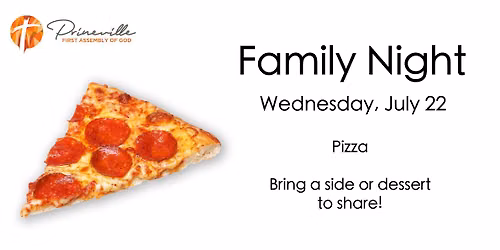 Family Night - Dinner & Ministry